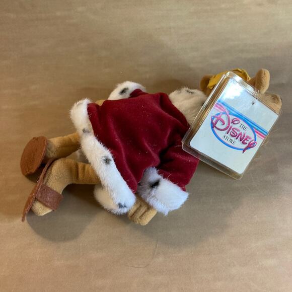 Vintage 90s Disney Store Mini Bean Bag Prince John Plush w/Tag EUC - Picture 4 of 4